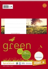 Spiralblöcke kariert